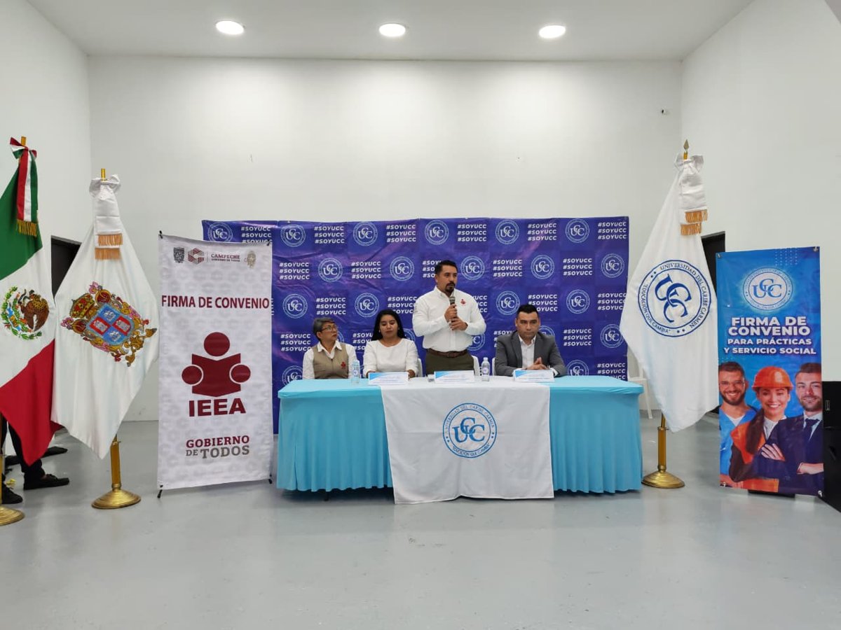 FIRMA DE CONVENIO DE COLABORACIÓN EN MATERIA DE SERVICIO SOCIAL CON EL COLEGIO DEL CARIBE CARMEN A.C