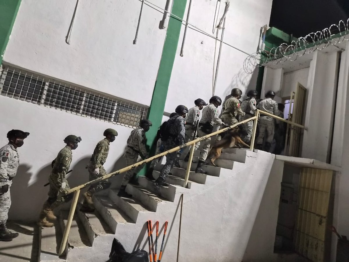 REFUERZAN CONTROL PENITENCIARIO CON OPERATIVO EN KOBÉN