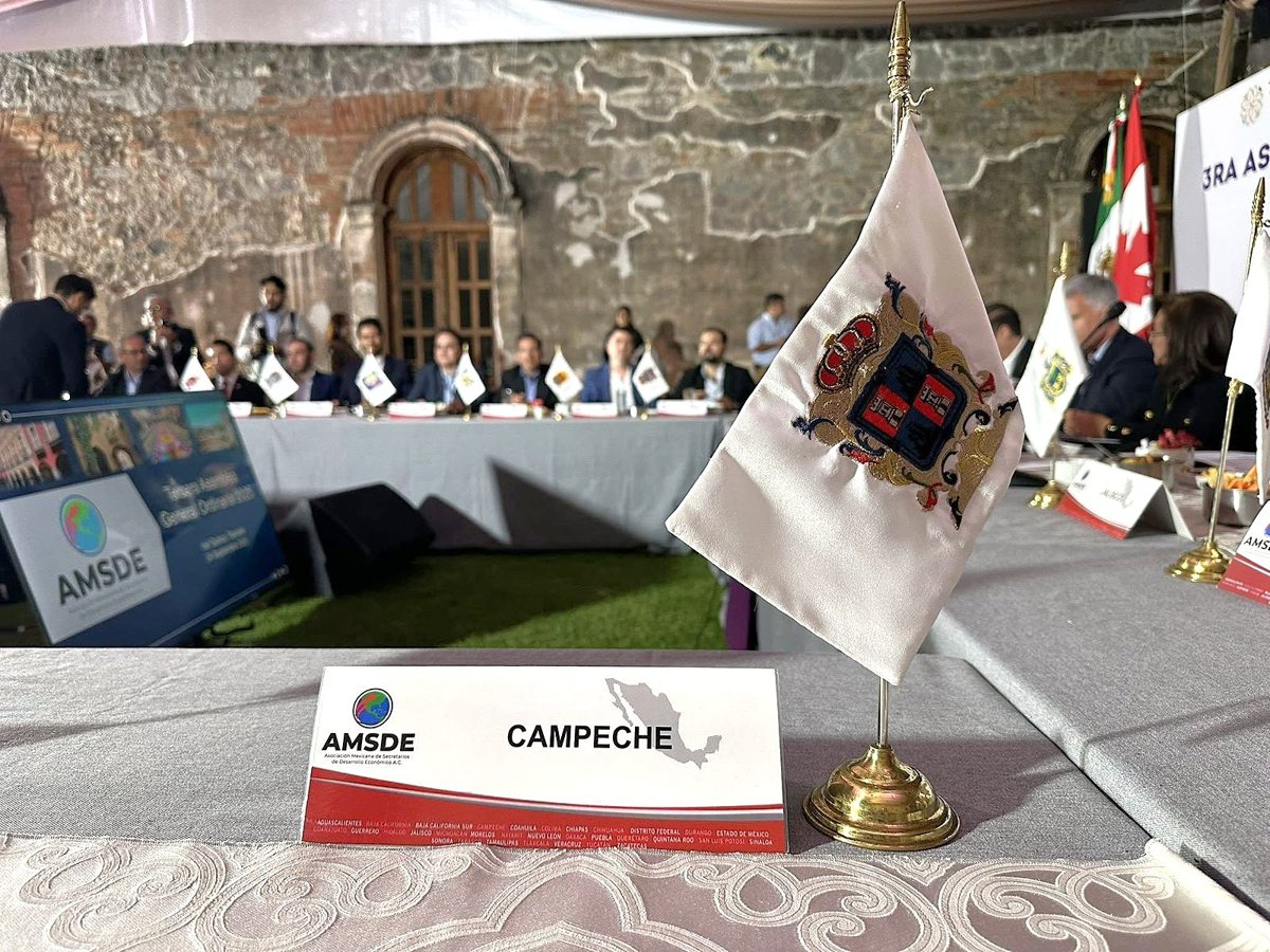 TITULAR DE SEDECO, JORGE LAVALLE, IMPULSA ALIANZAS EN LA AMSDE A FAVOR DE LAS MIPYMES CAMPECHANAS