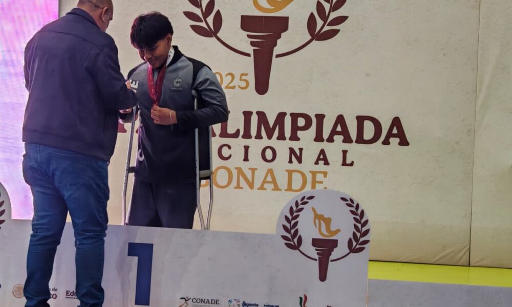 CAMPECHE CIERRA CON ORO EN EL PARA ATLETISMO DE LA PARALIMPIADA NACIONAL
