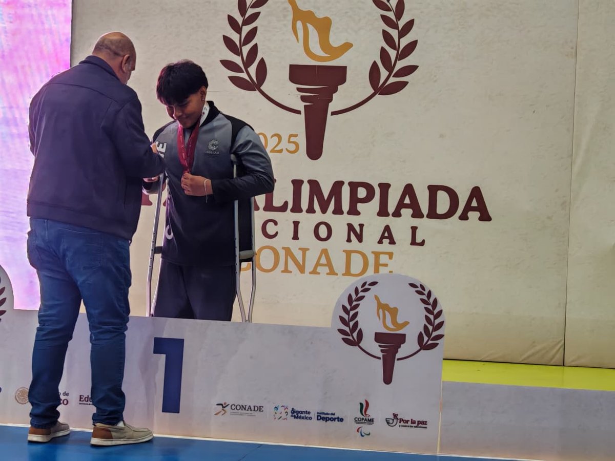 CAMPECHE CIERRA CON ORO EN EL PARA ATLETISMO DE LA PARALIMPIADA NACIONAL