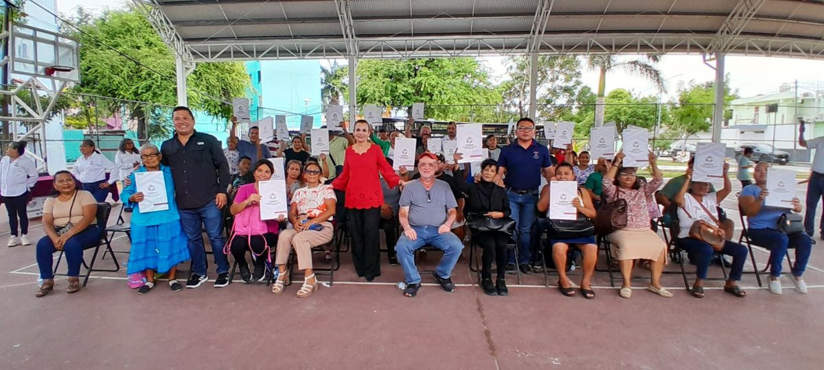 FAMILIAS CARMELITAS RECIBEN CERTEZA JURÍDICA SOBRE SU PATRIMONIO