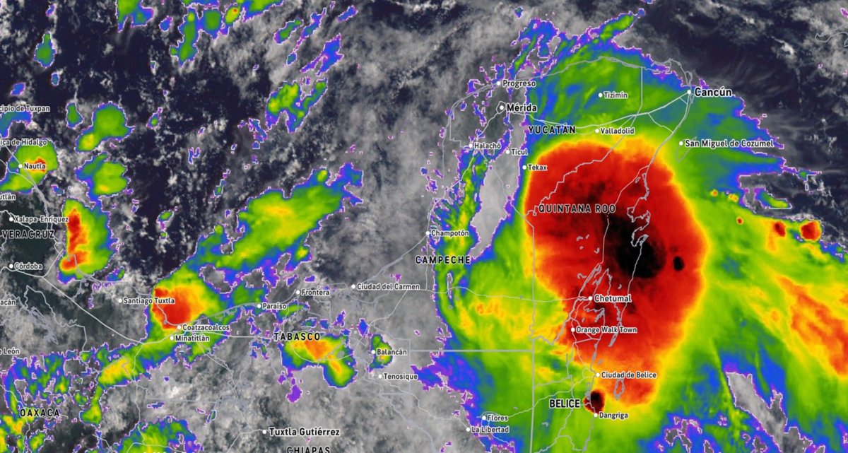 ALTO POTENCIAL DE LLUVIAS EN LA ENTIDAD PARA LAS PRÓXIMAS HORAS