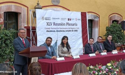 PARTICIPA DIRECTOR DEL REGISTRO CIVIL DE CAMPECHE EN XLV REUNIÓN DEL CONAFREC EN ZACATECAS