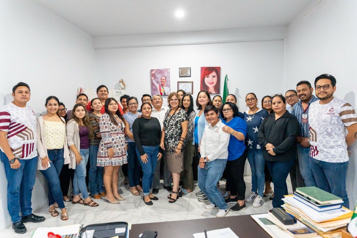 LIZ HERNÁNDEZ REFRENDA SU RESPALDO AL EQUIPO DEL CENTRO DE CONCILIACIÓN LABORAL