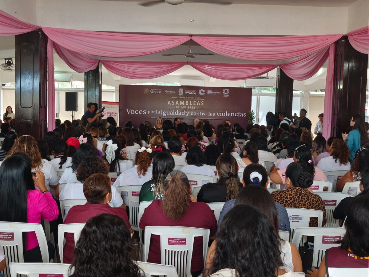 PRESENTE SPSC EN ASAMBLEA DE MUJERES EN CARMEN