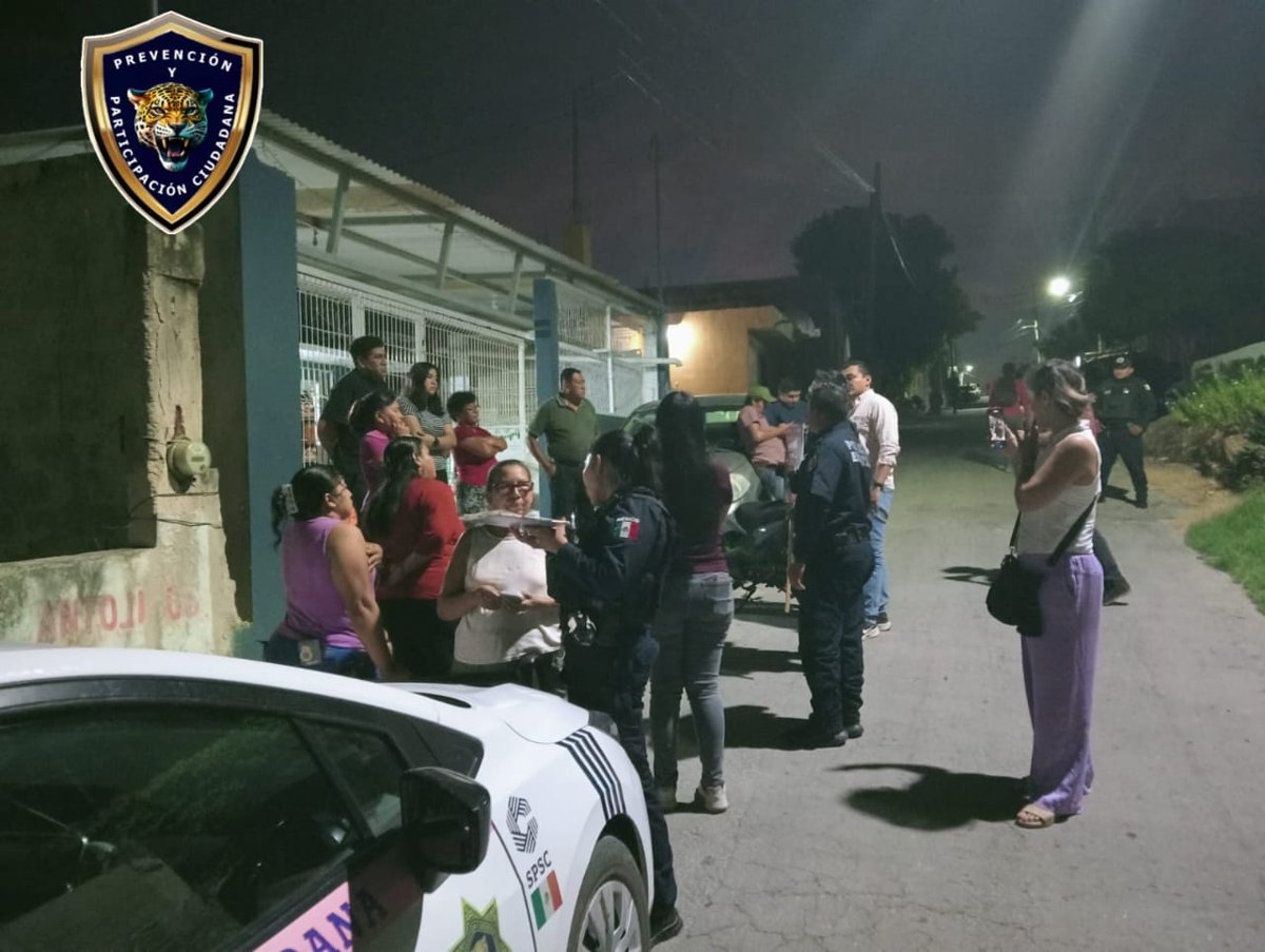 IMPULSAN RED VECINAL EN LA COLONIA KANISTÉ PARA FORTALECER LA SEGURIDAD CIUDADANA