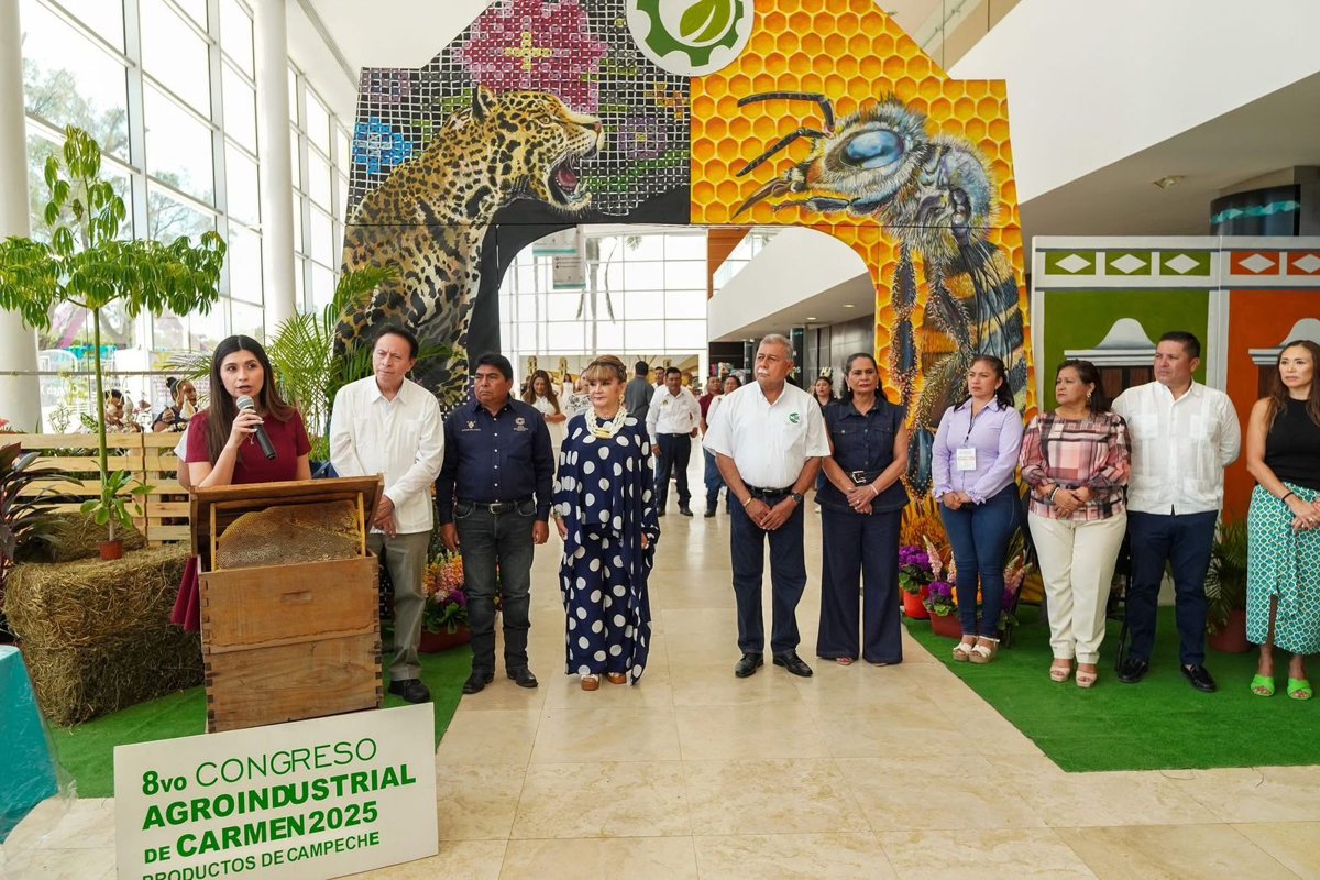 SE INAUGURA EL 8vo. CONGRESO AGROINDUSTRIAL DE CARMEN 2025 “PRODUCTOS DE CAMPECHE”