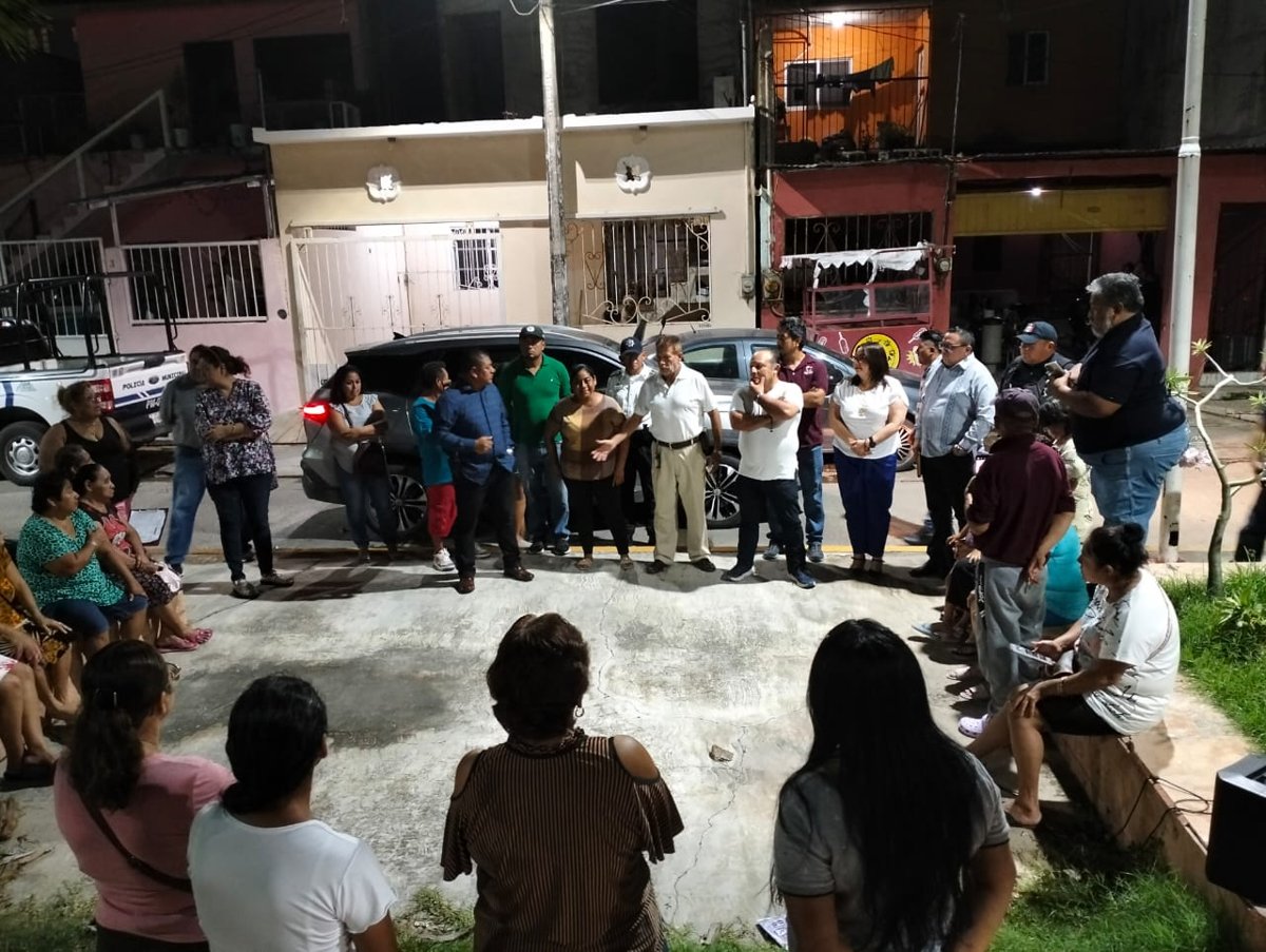 INSTALAN RED DE SEGURIDAD VECINAL EN LA COLONIA MIGUEL DE LA MADRID, CIUDAD DEL CARMEN