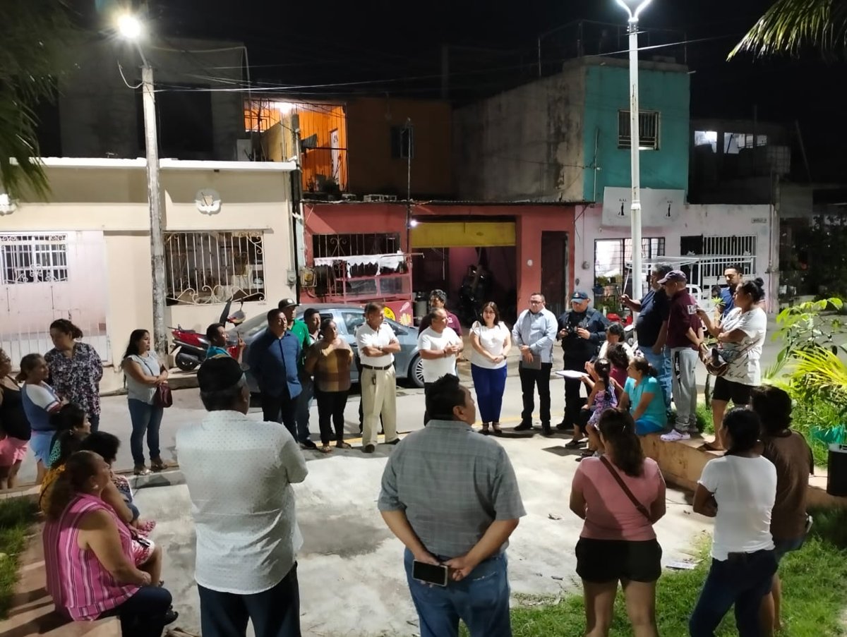 INSTALAN RED DE SEGURIDAD VECINAL EN LA COLONIA MIGUEL DE LA MADRID, CIUDAD DEL CARMEN