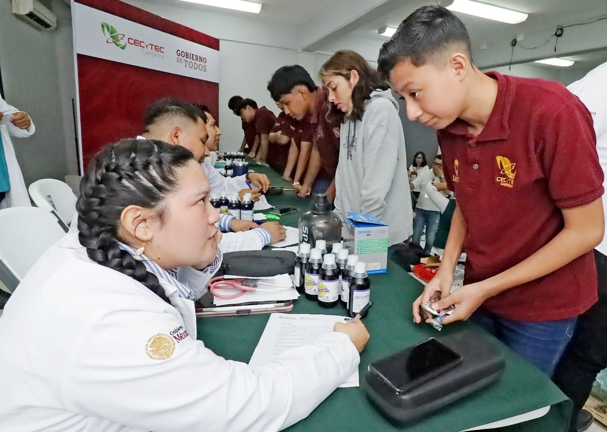 SALUD BIENESTAR Y CECyTEC HACEN EQUIPO A FAVOR DE LA SALUD Y NUTRICIÓN DE LAS Y LOS JÓVENES