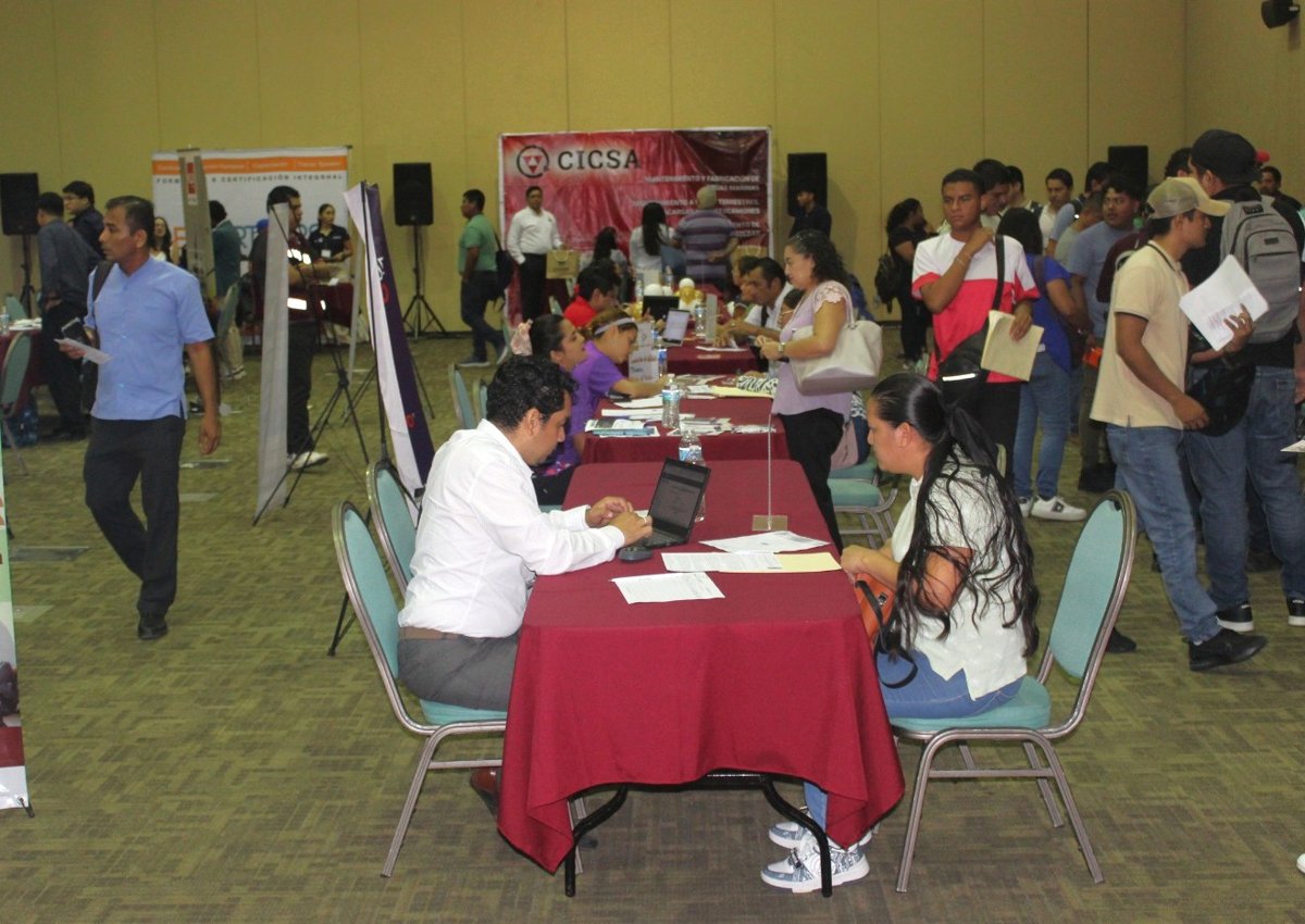 CULMINA SEXTA FERIA DEL EMPLEO EN CARMEN CON 338 VACANTES OFERTADAS, SECRETARÍA DE DESARROLLO ECONÓMICO