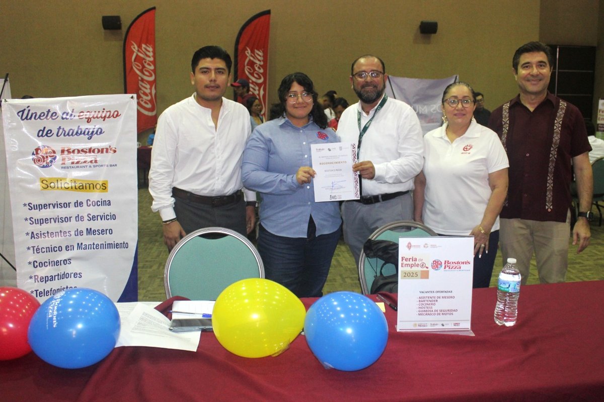 CULMINA SEXTA FERIA DEL EMPLEO EN CARMEN CON 338 VACANTES OFERTADAS, SECRETARÍA DE DESARROLLO ECONÓMICO