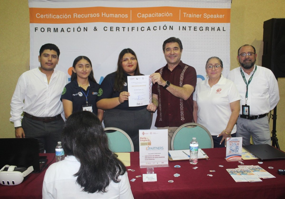 CULMINA SEXTA FERIA DEL EMPLEO EN CARMEN CON 338 VACANTES OFERTADAS, SECRETARÍA DE DESARROLLO ECONÓMICO