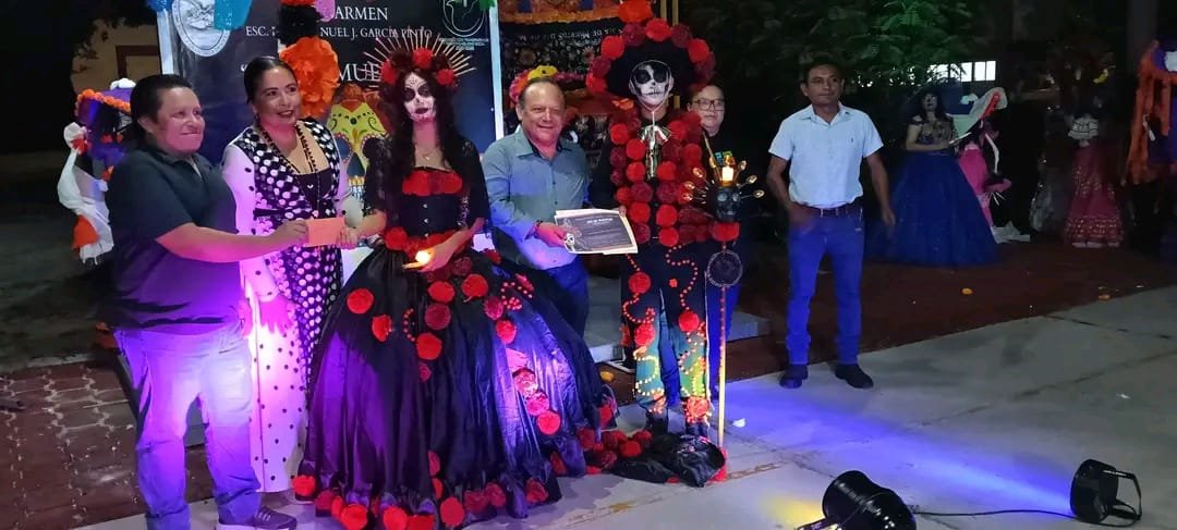 PARTICIPA SPSC EN FESTIVAL DE DÍA DE MUERTOS EN SABANCUY