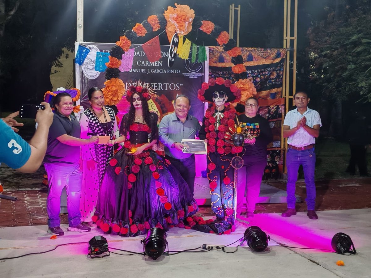 PARTICIPA SPSC EN FESTIVAL DE DÍA DE MUERTOS EN SABANCUY