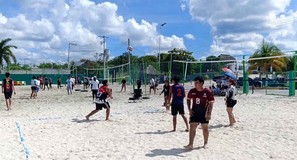 CON GRAN ÉXITO SE REALIZÓ PRIMER TORNEO DE VOLEIBOL MIXTO EN PLAYA BONITA