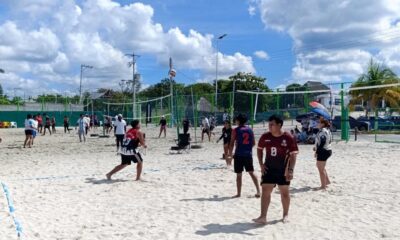 CON GRAN ÉXITO SE REALIZÓ PRIMER TORNEO DE VOLEIBOL MIXTO EN PLAYA BONITA