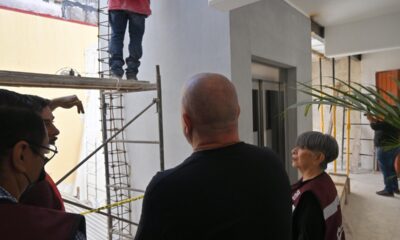 SUPERVISAN AVANCES DE LA SEGUNDA ETAPA DE REHABILITACIÓN DEL ARCHIVO GENERAL DEL ESTADO DE CAMPECHE