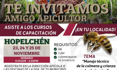 CURSO EN APICULTURA EN HOPELCHÉN