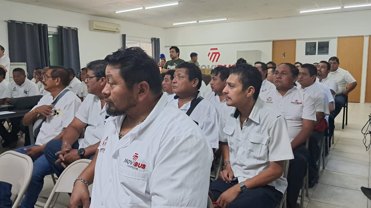 CONDUCTORES DEL KO'OX RECIBEN CAPACITACIÓN PARA PREVENIR Y ERRADICAR LA VIOLENCIA DE GÉNERO EN EL TRANSPORTE PÚBLICO