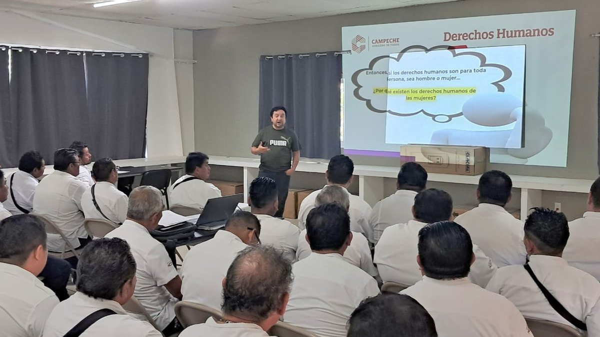 CONDUCTORES DEL KO'OX RECIBEN CAPACITACIÓN PARA PREVENIR Y ERRADICAR LA VIOLENCIA DE GÉNERO EN EL TRANSPORTE PÚBLICO