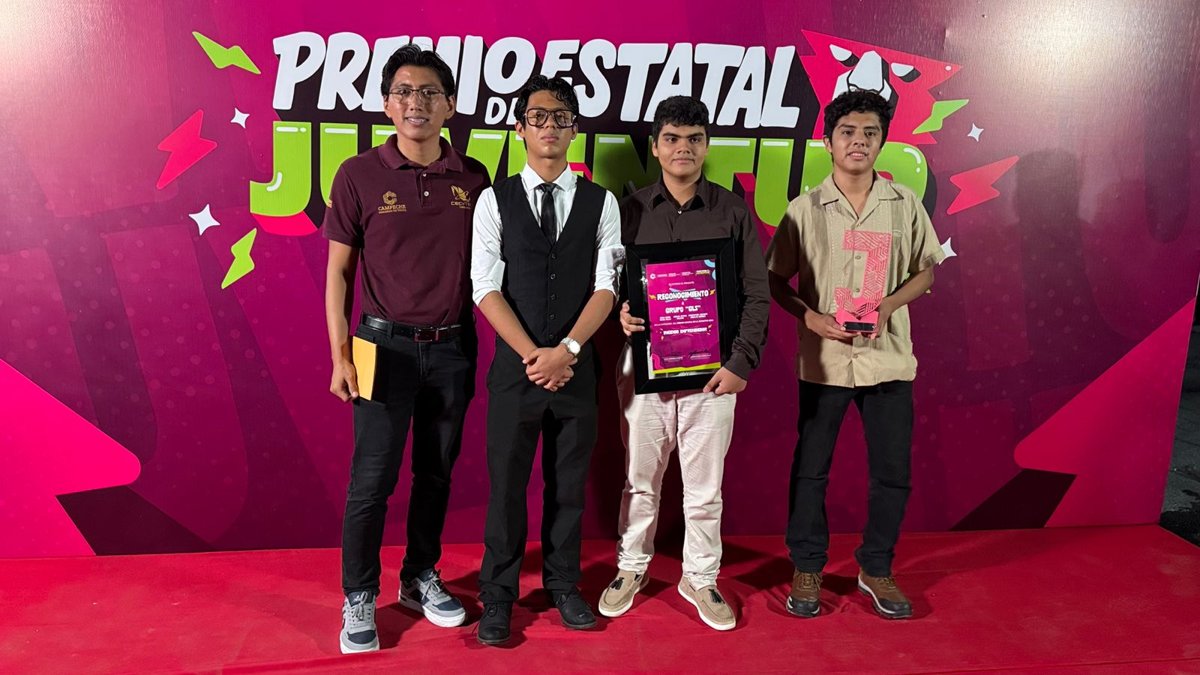 CECYTEC DESTACA EN EL PREMIO ESTATAL DE LA JUVENTUD 2025