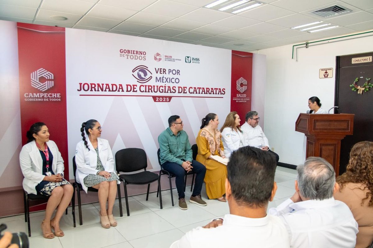 ARRANCA JORNADA DE CIRUGÍAS DE CATARATAS “VER POR MÉXICO”