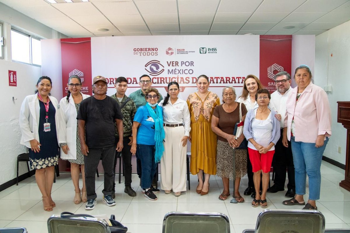 ARRANCA JORNADA DE CIRUGÍAS DE CATARATAS “VER POR MÉXICO”