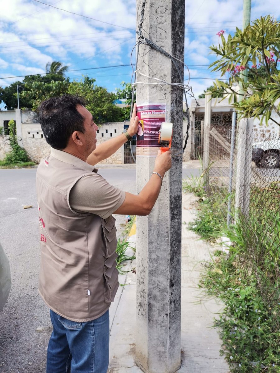 COMISIÓN LOCAL DE BÚSQUEDA DE PERSONAS INTENSIFICA ACCIONES DE DIFUSIÓN Y SENSIBILIZACIÓN EN LA CAPITAL CAMPECHANA