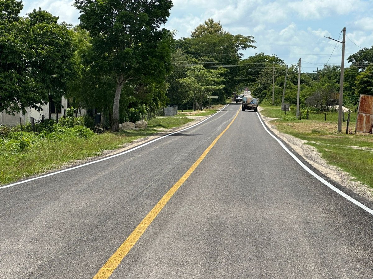 FINALIZA RECONSTRUCCIÓN DEL CAMINO “EL DESENGAÑO- CARLOS SANSORES PÉREZ (LA PAZ), CANDELARIA