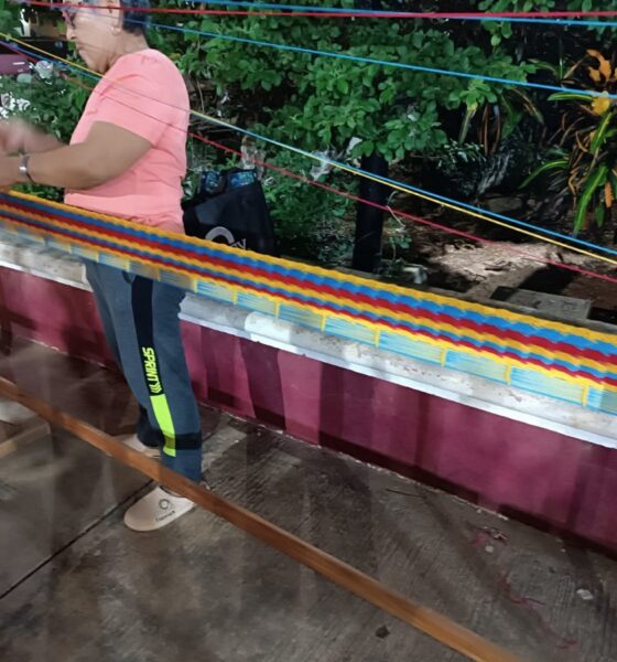ICAT ACCIÓN MÓVIL DZIBALCHÉN BRINDA CURSO EN “URDIDO DE BOLSAS, BANQUILLOS Y HAMACA DE COLUMPIO”