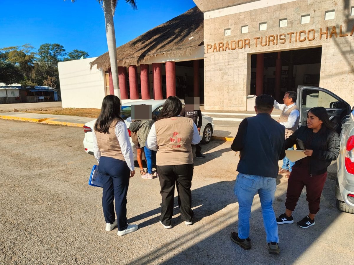 CLBP Y AUTORIDADES DE YUCATÁN CONCRETAN ENTREGA EXITOSA DE PERSONA A SUS FAMILIARES