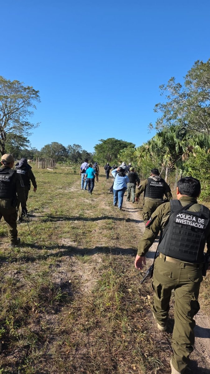 LA CLBP LLEVA A CABO ACCIONES DE BÚSQUEDA EN CAMPO EN ZONAS DEL MUNICIPIO DE ESCÁRCEGA