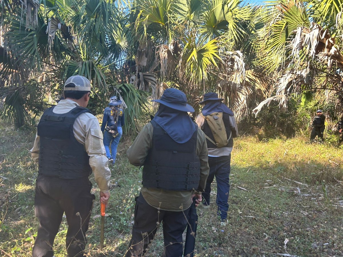 LA CLBP LLEVA A CABO ACCIONES DE BÚSQUEDA EN CAMPO EN ZONAS DEL MUNICIPIO DE ESCÁRCEGA