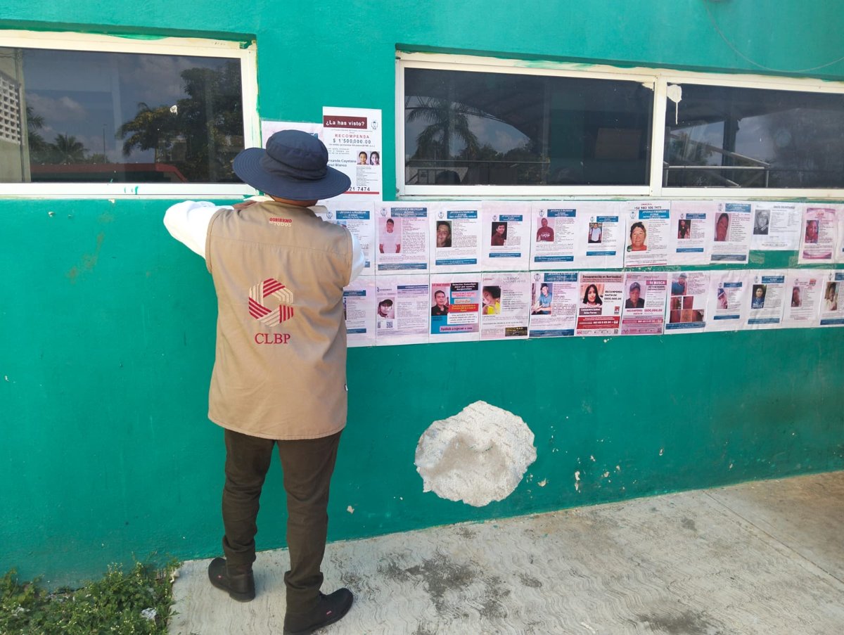LA CLBP OFRECE ACOMPAÑAMIENTO Y APOYO CONTINUO EN EL SEGUNDO DÍA DE BÚSQUEDA AL COLECTIVO DE QUINTANA ROO