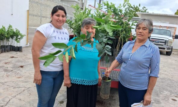 SDA ENTREGA PLANTAS FRUTALES PARA PROMOVER EL DESARROLLO ECONÓMICO DE LA REGIÓN DE ATASTA