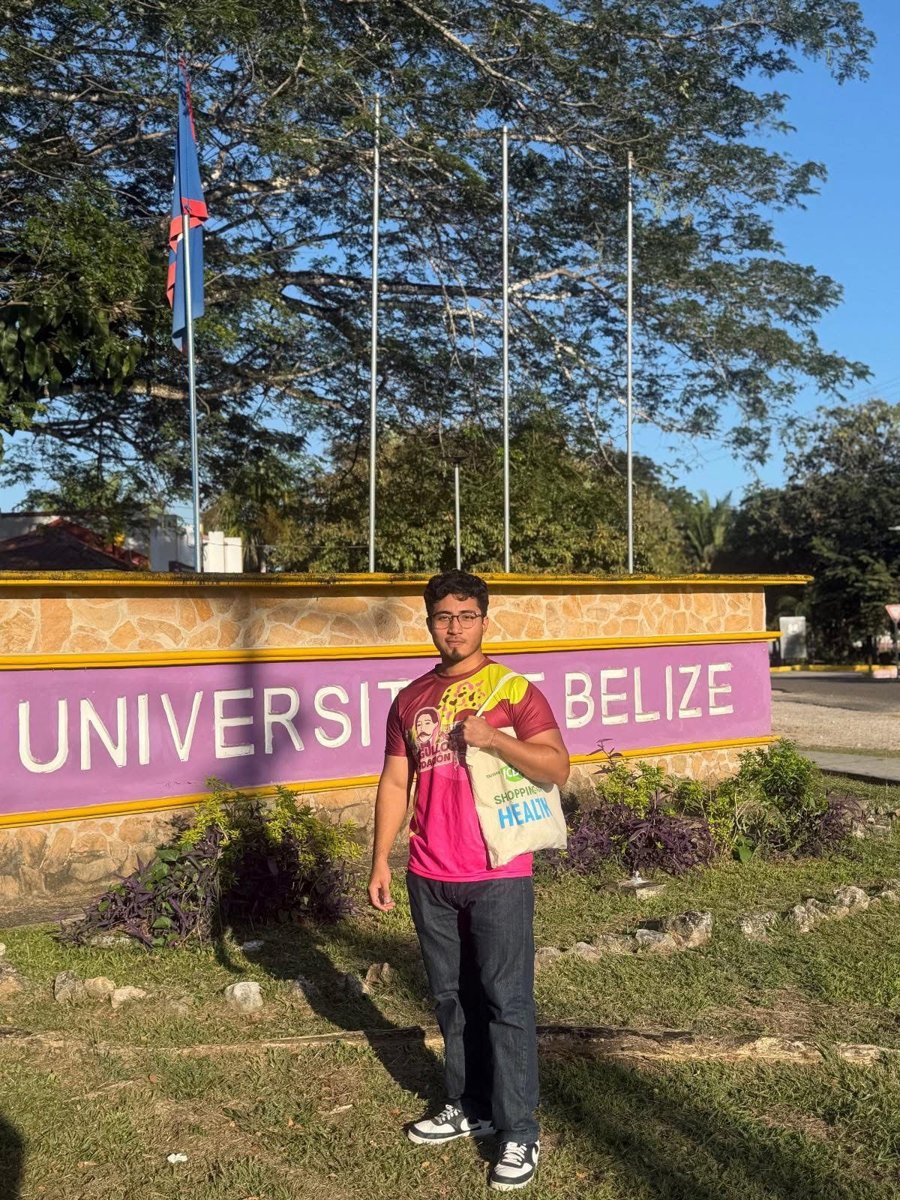 ALONSO MEDINA INICIA ESTANCIA ACADÉMICA EN BELICE COMO BENEFICIARIO DE LA BECA CESL 2025–2026