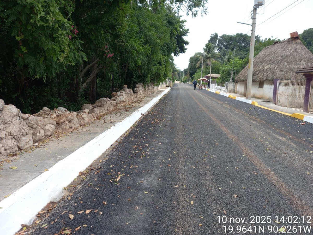 REHABILITACIÓN INTEGRAL DE VIALIDADES EN LA LOCALIDAD DE TINÚN, MUNICIPIO DE TENABO