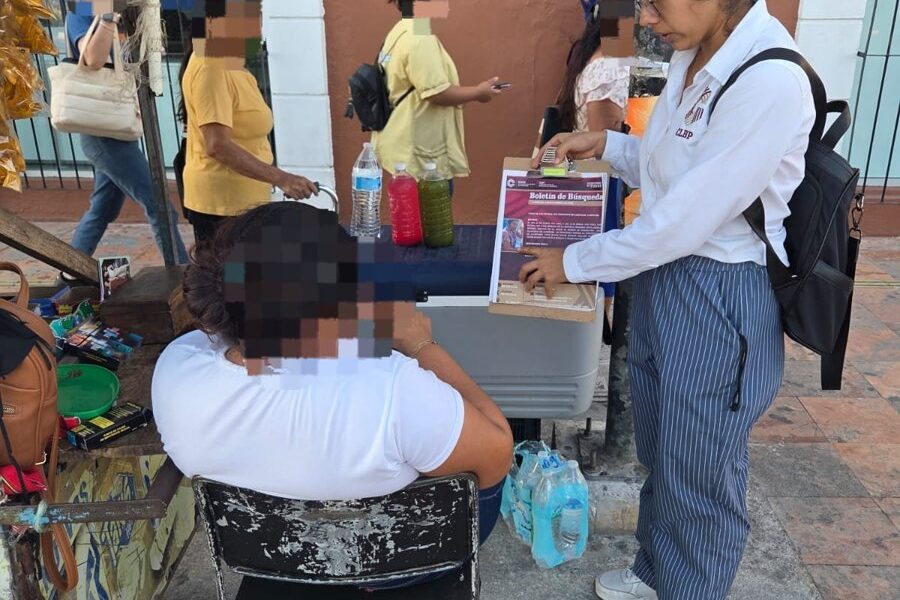 LA CLBP LOCALIZA A PERSONA DEL SEXO FEMENINO TRAS OPERATIVO DE BÚSQUEDA INMEDIATA EN SAN FRANCISCO DE CAMPECHE