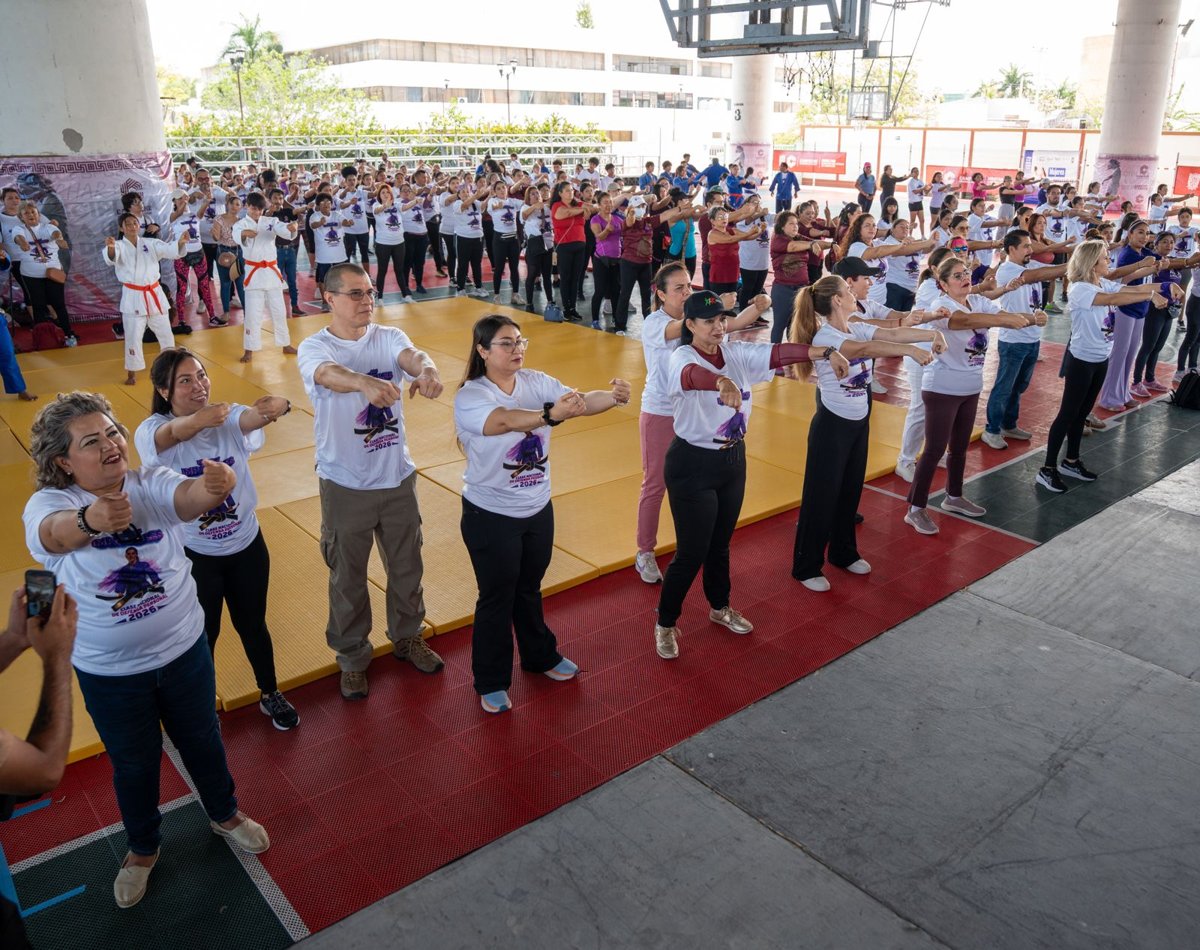 EN EL MARCO DEL 8M, CAMPECHE FORTALECE LA AUTOPROTECCIÓN Y EMPODERAMIENTO DE LAS MUJERES