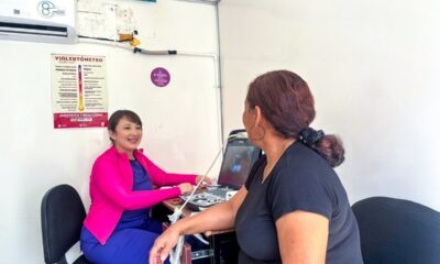 IMEC ACERCA SERVICIOS INTEGRALES A MUJERES CON LA UNIDAD MÓVIL “LA VIOLETA” EN EL CAM 4