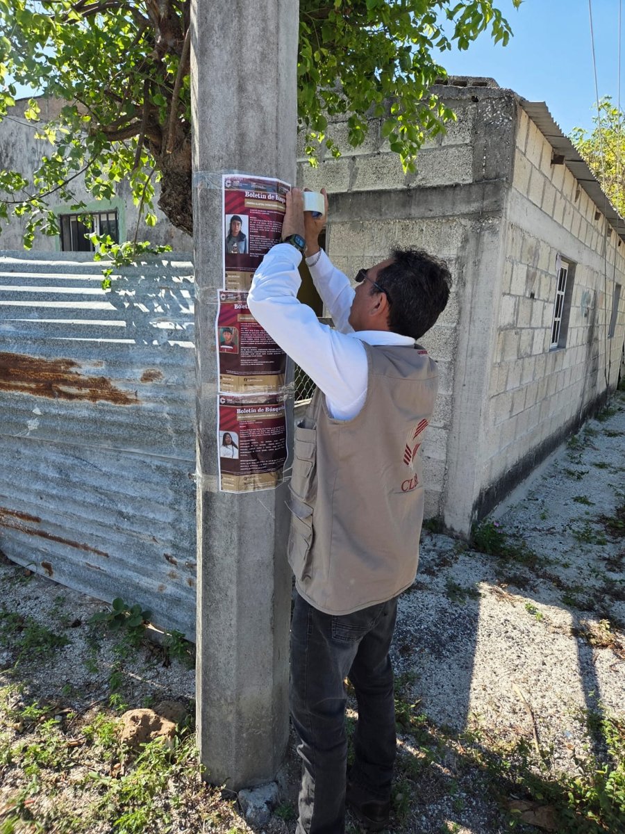 LA CLBP LLEVA A CABO ACCIONES DE BÚSQUEDA Y DIFUSIÓN DE BOLETINES EN LOS MUNICIPIOS DEL ESTADO