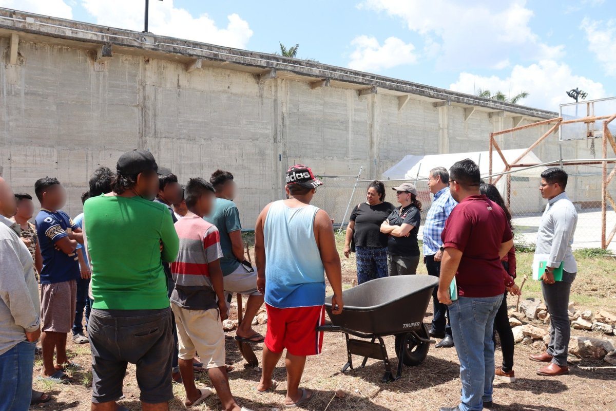 IMPULSA GOBIERNO DE TODOS REINSERCIÓN SOCIAL CON PROYECTO “HUERTO COMUNITARIO” EN CENTRO PENITENCIARIO