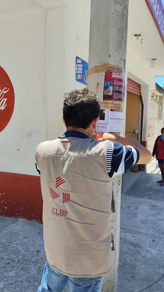 LA CLBP REALIZA ACCIONES DE BÚSQUEDA EN EL MUNICIPIO DE CHAMPOTÓN