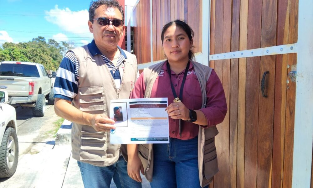 LA CLBP REALIZA ACCIONES DE BÚSQUEDA EN EL MUNICIPIO DE CHAMPOTÓN