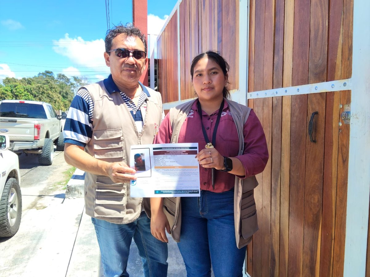 LA CLBP REALIZA ACCIONES DE BÚSQUEDA EN EL MUNICIPIO DE CHAMPOTÓN