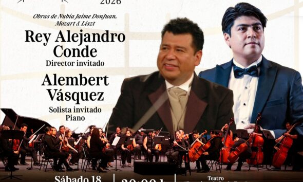 LA OSCAM REÚNE CREACIÓN MEXICANA Y REPERTORIO UNIVERSAL EN CONCIERTO DE ESTE 18 DE ABRIL