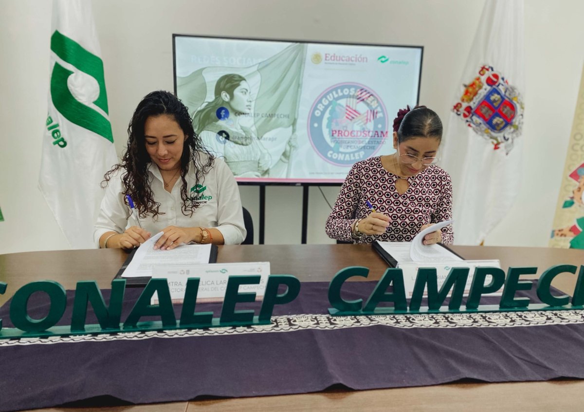 CONVENIO CONALEP CAMPECHE Y PROCDSCAM