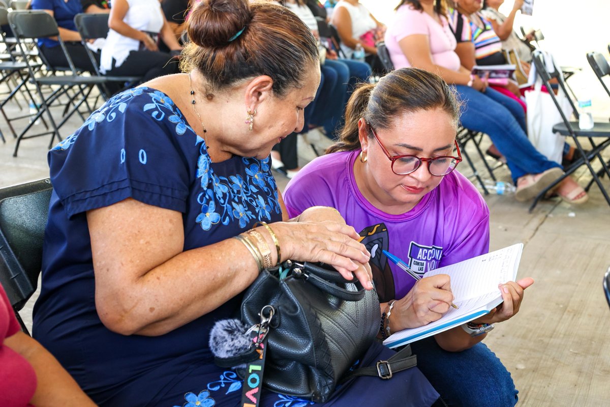 PARTICIPAN 247 MUJERES EN LA “ASAMBLEA DE MUJERES, VOCES POR LA IGUALDAD Y CONTRA LAS VIOLENCIAS”, EN EL MUNICIPIO DE DZITBALCHÉ